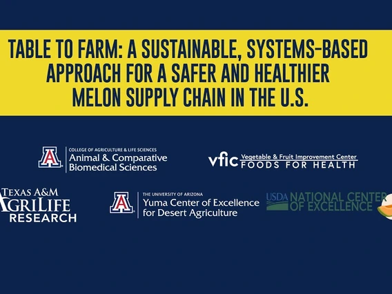 Embedded thumbnail for Table to Farm: a Safer and Healthier Melon Supply Chain in the U.S. Project Overview