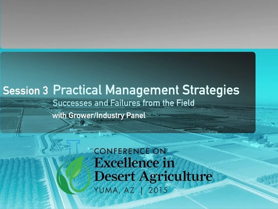 Embedded thumbnail for Practical Management Strategies: Successes and Failures From the Field