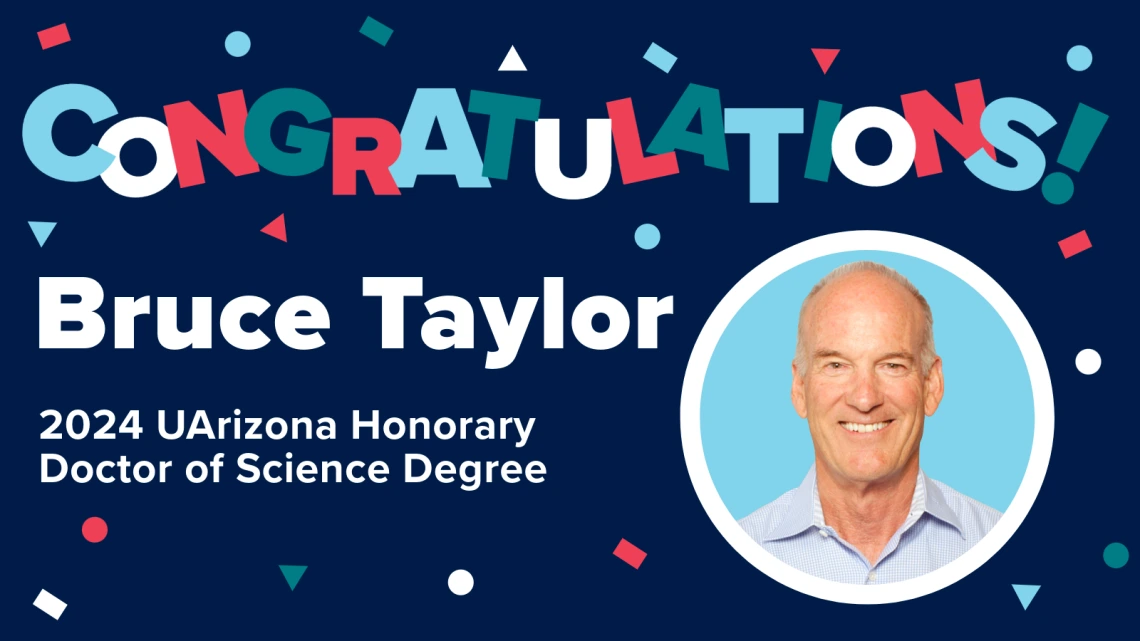 Congratulations Bruce Taylor