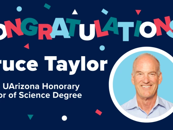 Congratulations Bruce Taylor