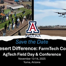 2025 Desert Difference FarmTech Connect save the date 