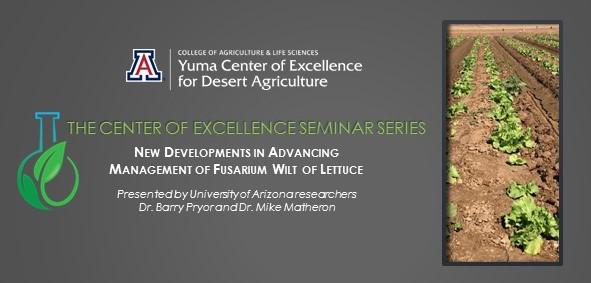 Center of Excellence Seminar Series on 2016 Fusarium research